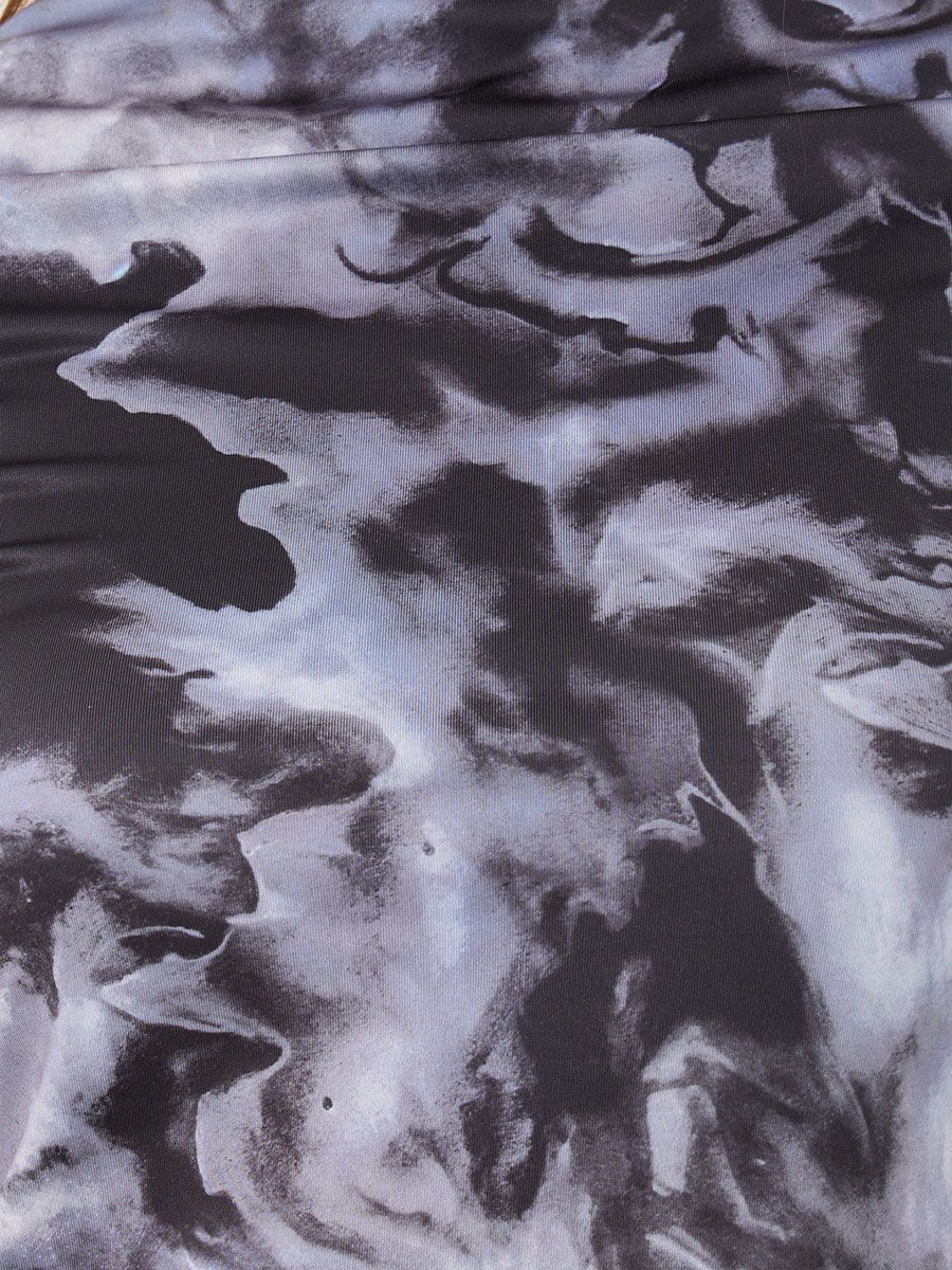 Dye Print Long Sleeve Top
