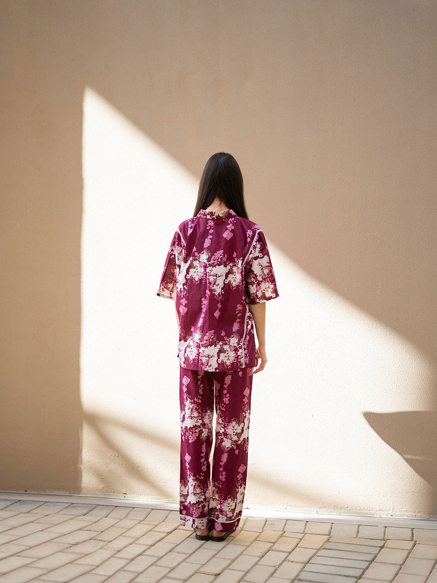 Pure Cotton Printed Top and Pyjama Set