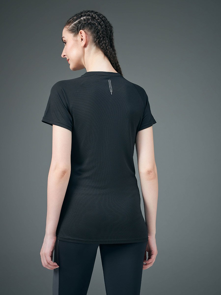 Women Abstract Print Slim Fit Top