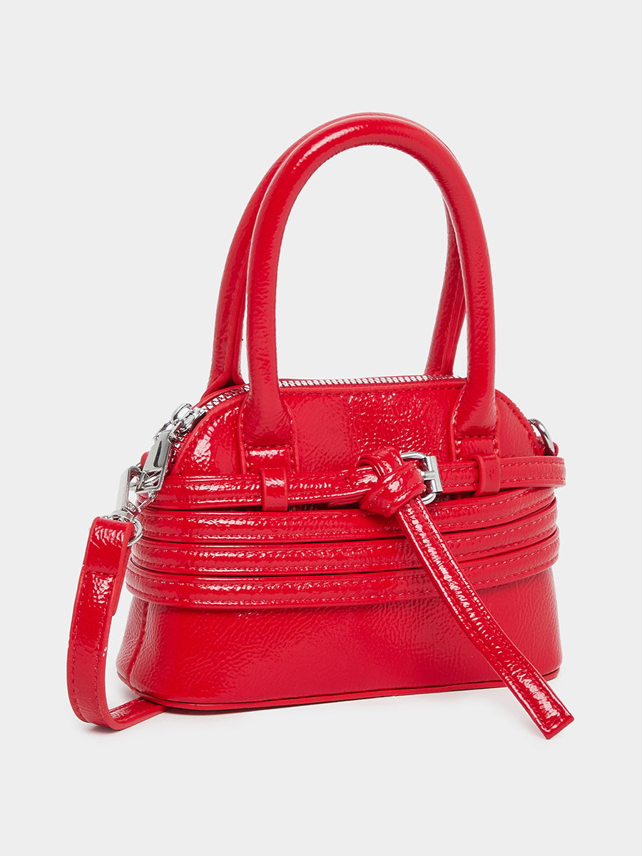 Wrap Belt Detail Crossbody Bag