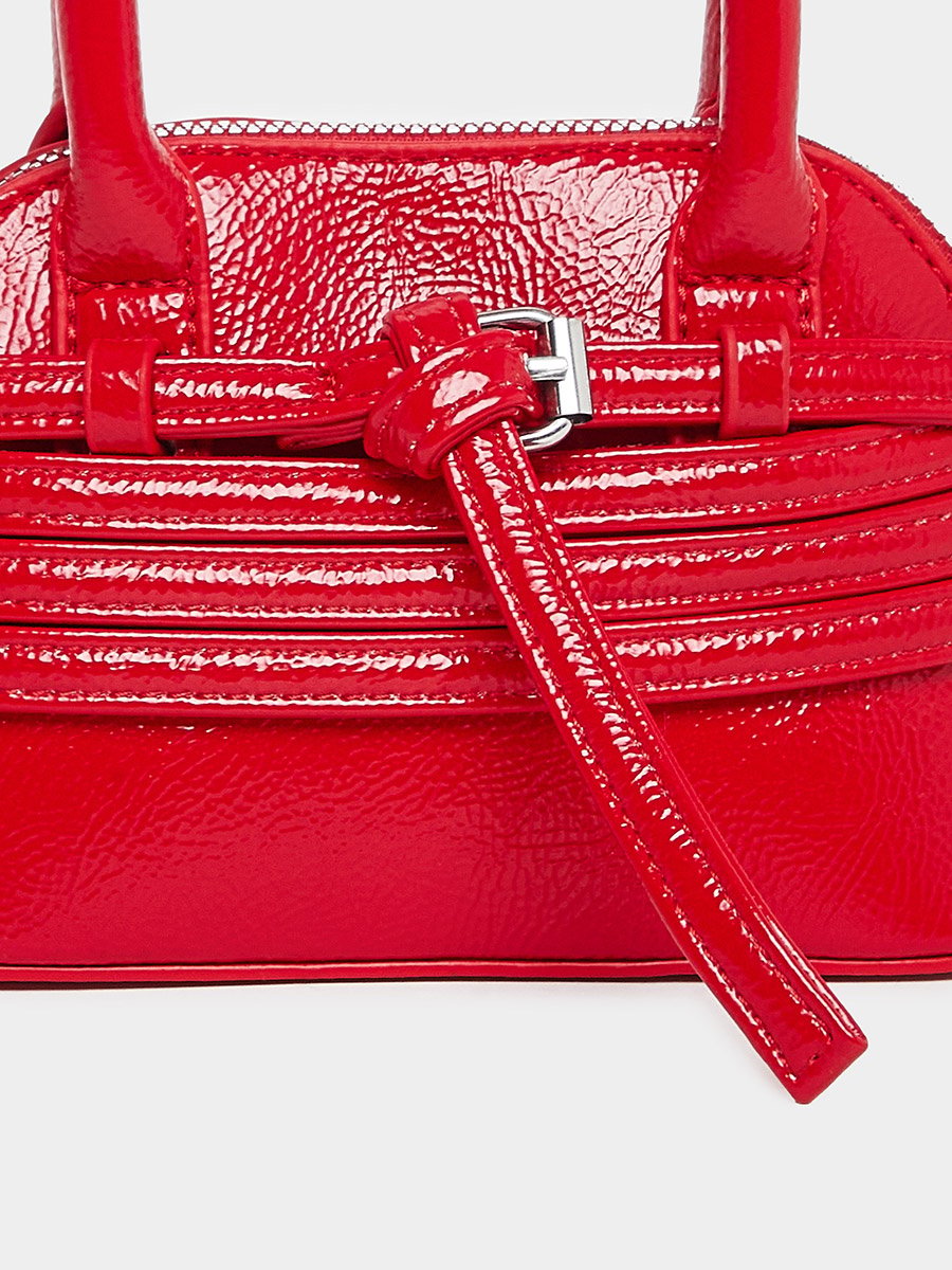 Wrap Belt Detail Crossbody Bag