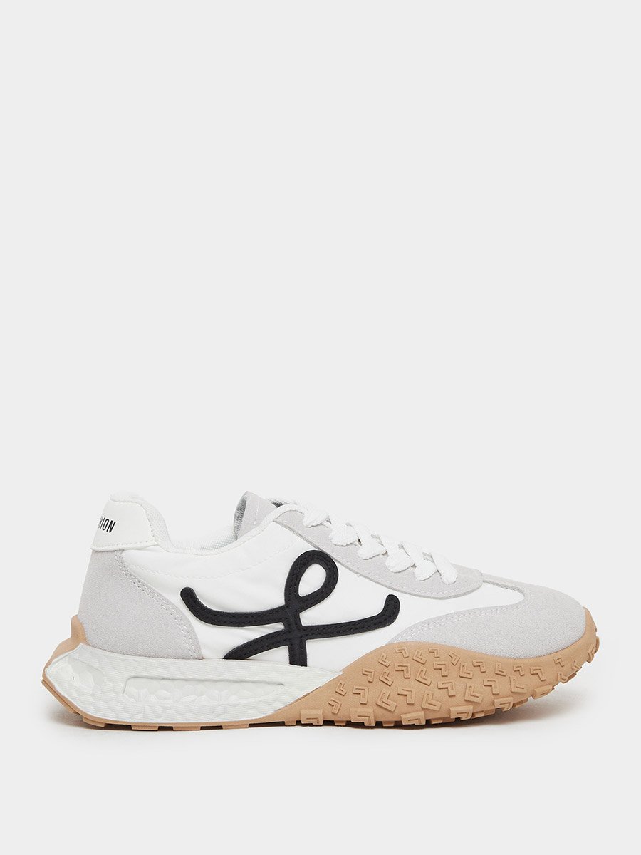 Color Block Lace Up Sneakers