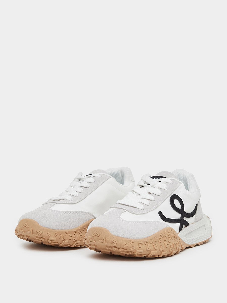 Color Block Lace Up Sneakers