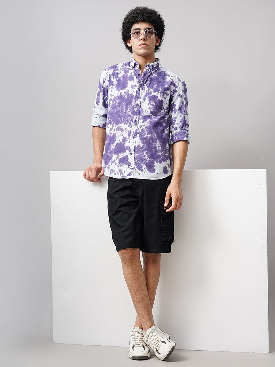 Printed Regular Fit Cotton Shirt