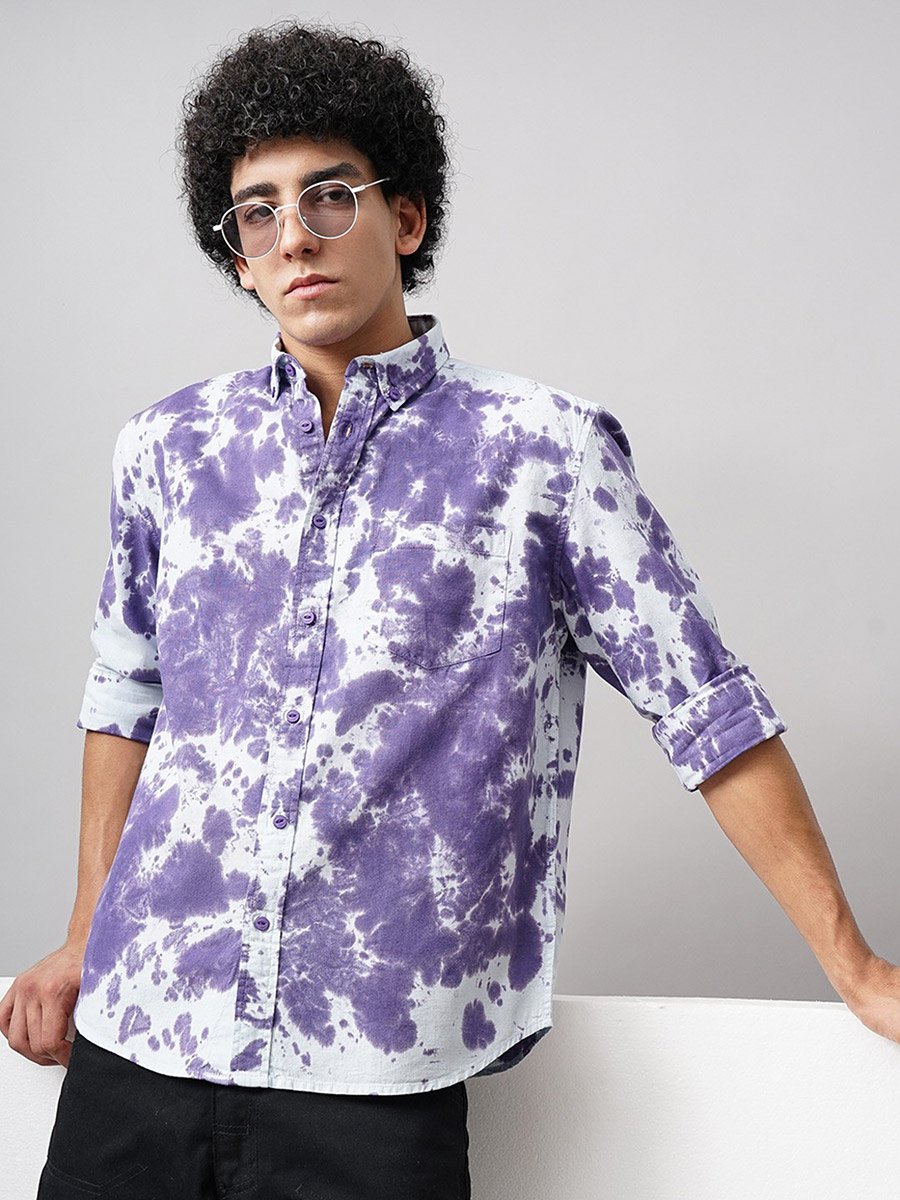 Printed Regular Fit Cotton Shirt