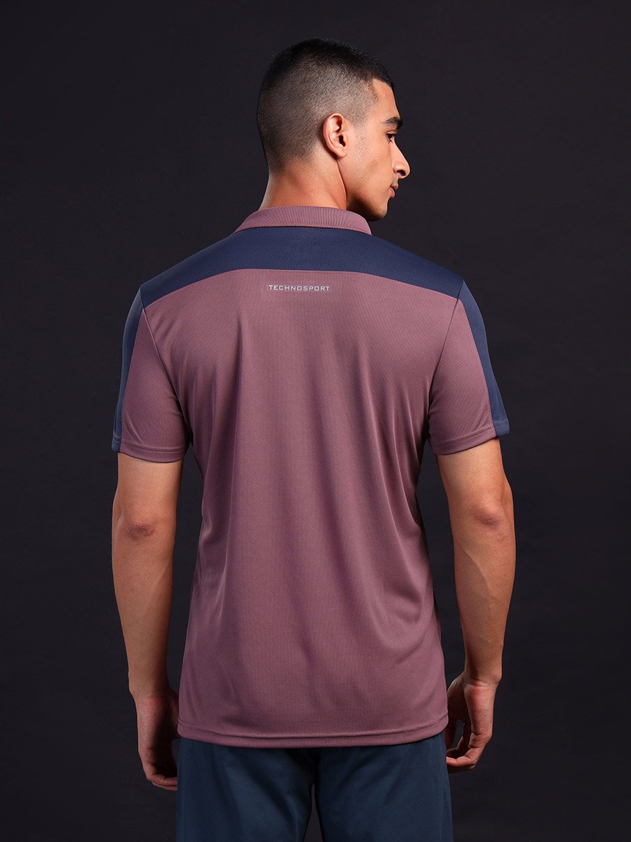 Men Color Block Relaxed Fit Polo