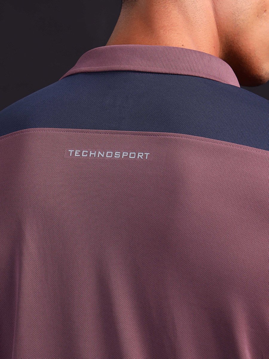 Men Color Block Relaxed Fit Polo