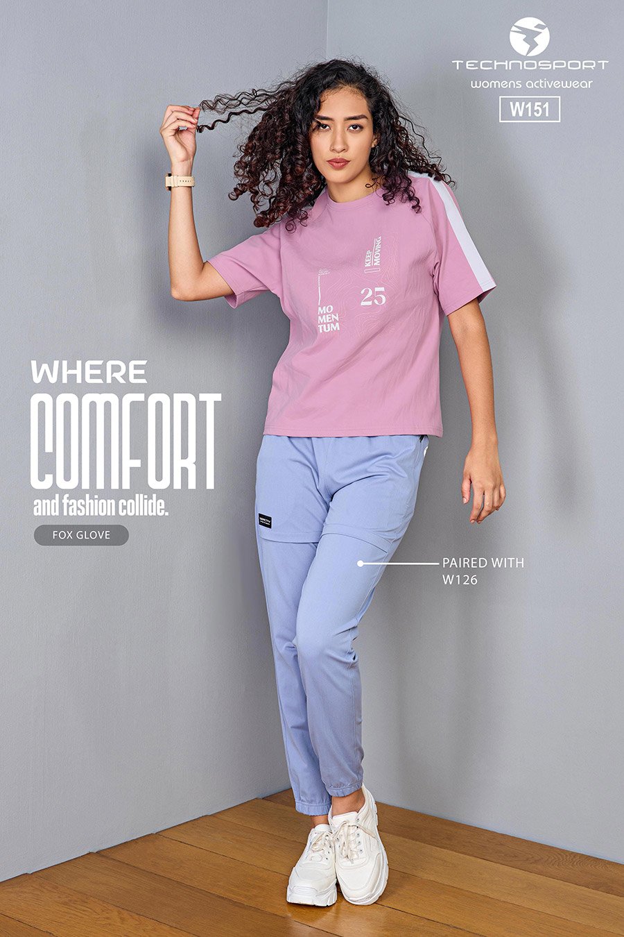 Women Printed Relaxed Fit Round Neck T-Shirt