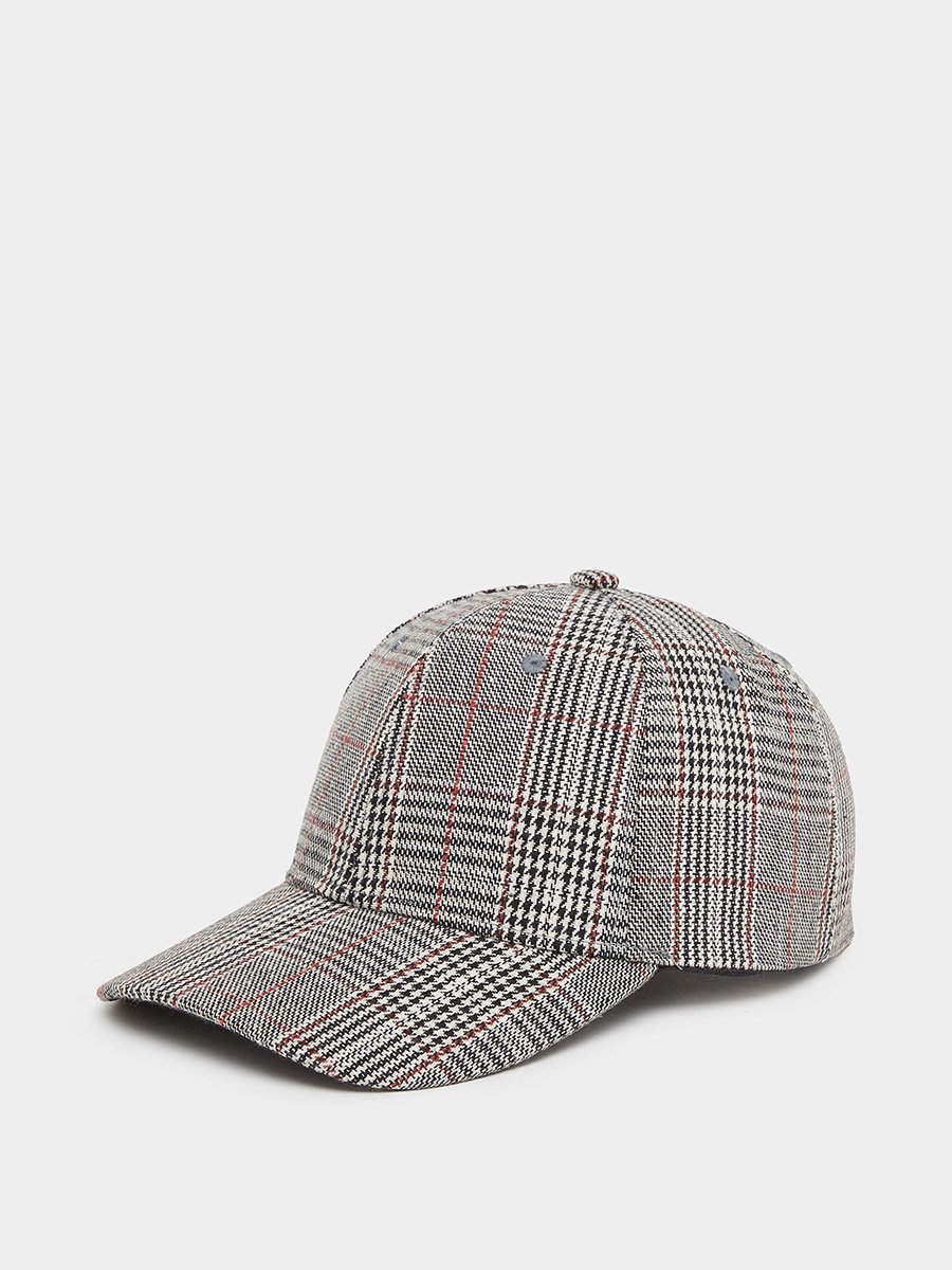 Striped Print Cap