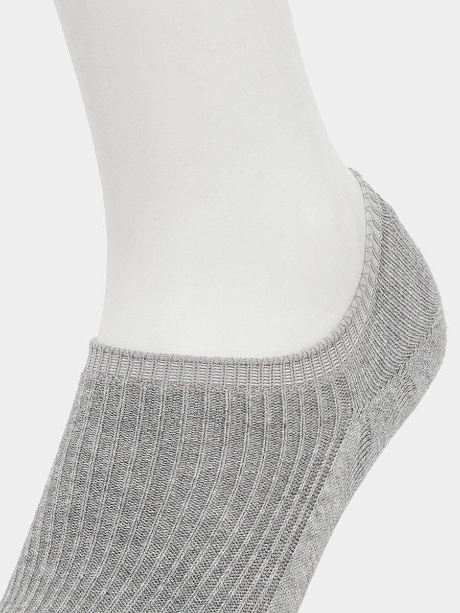 Set of 3 - Solid No Show Socks