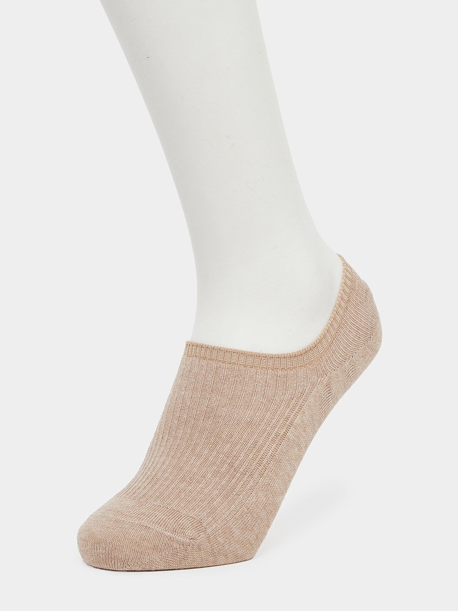Set of 3 - Solid No Show Socks