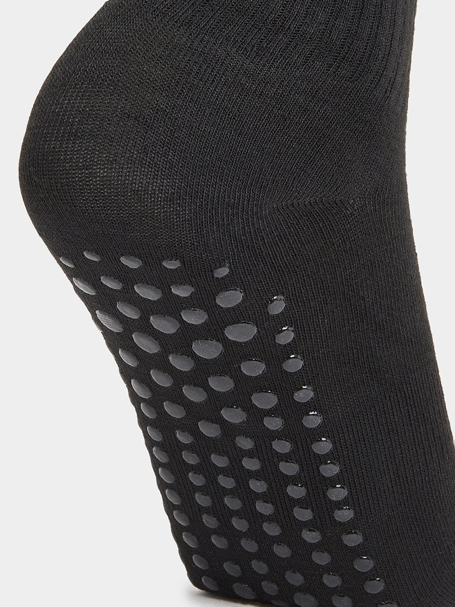 Set of 2 - Contrast Striped Socks