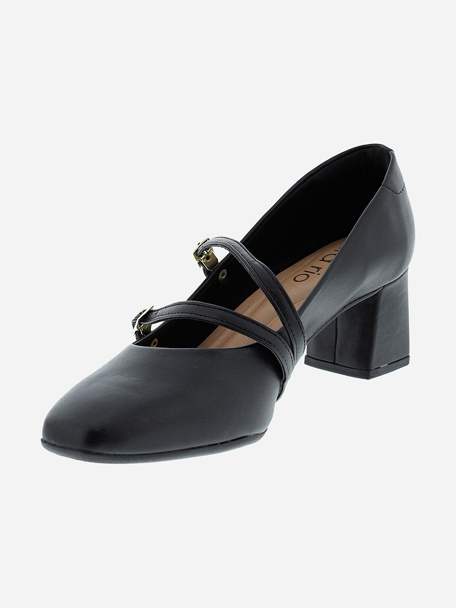 Solid Block Heel Multi Strap Sandals