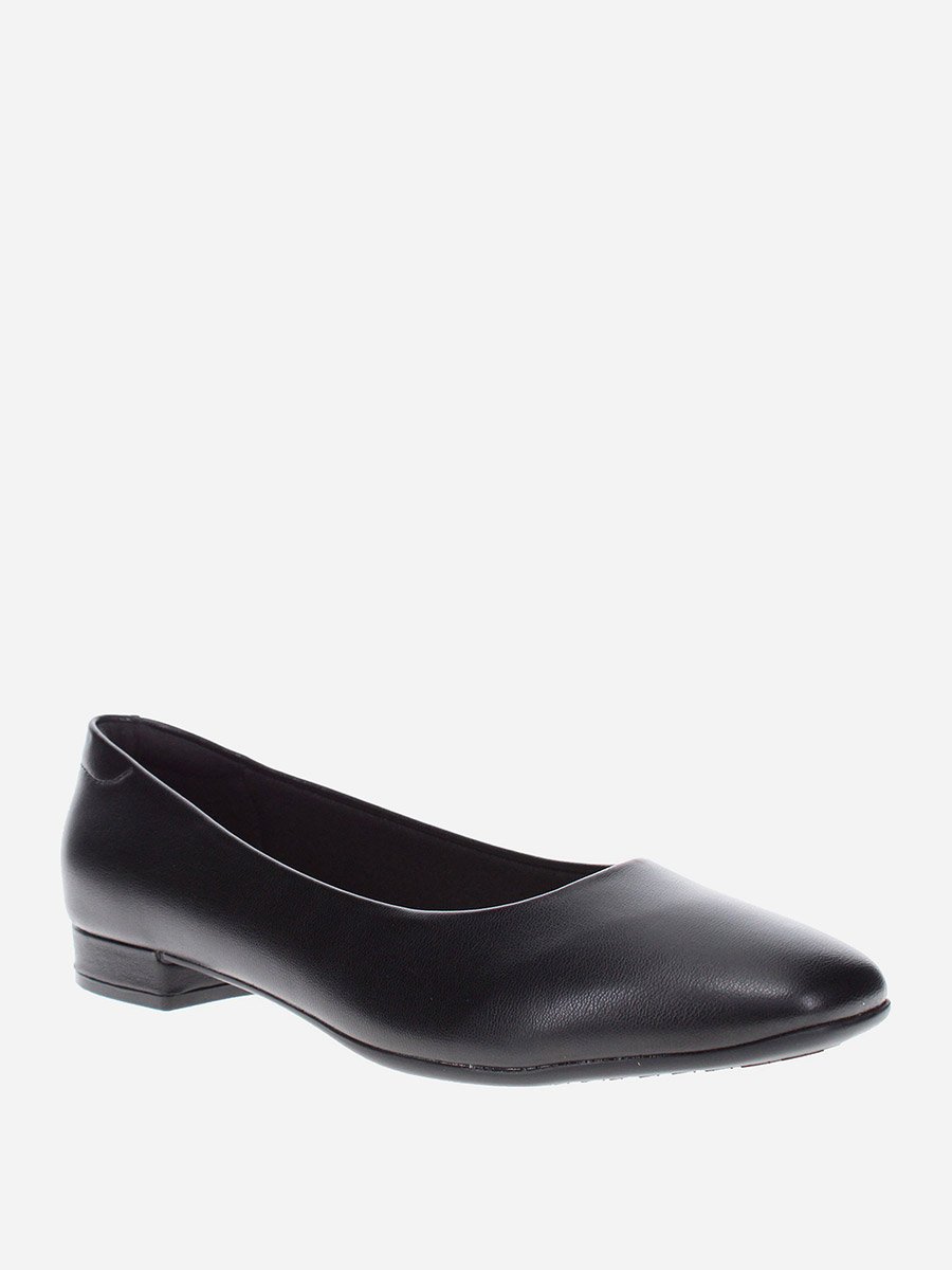 Solid Square Toe Block Heel Shoes