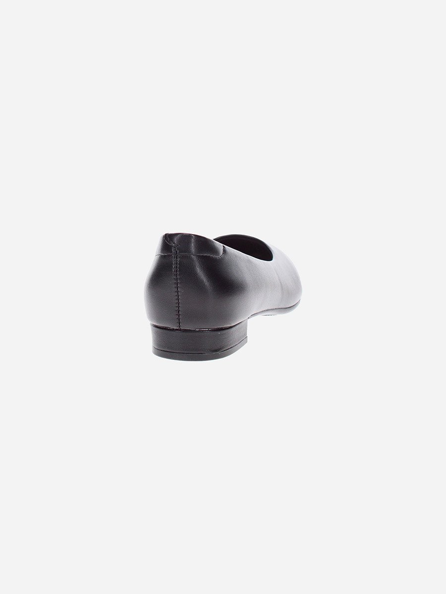 Solid Square Toe Block Heel Shoes