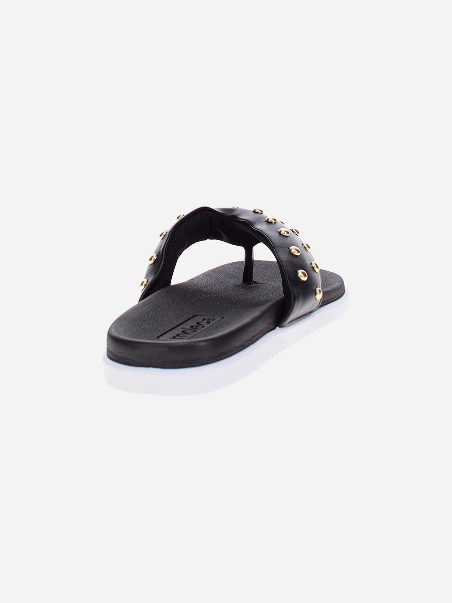 Embellished Thong Flat Sandals