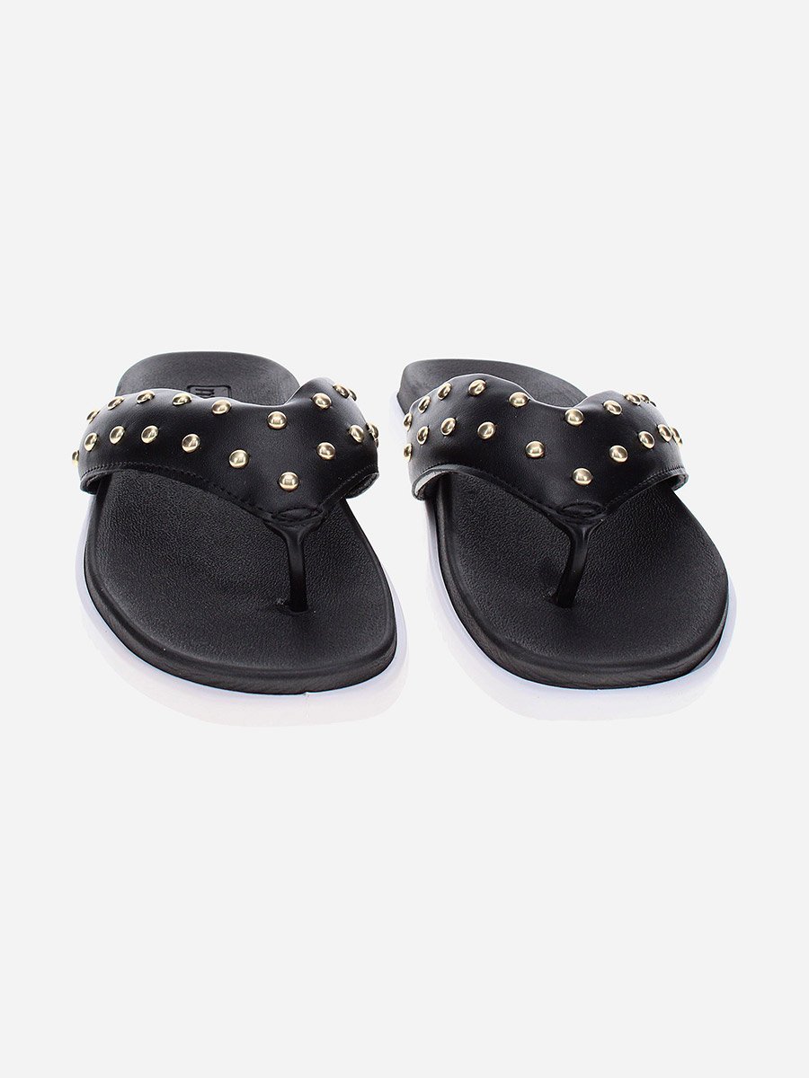 Embellished Thong Flat Sandals