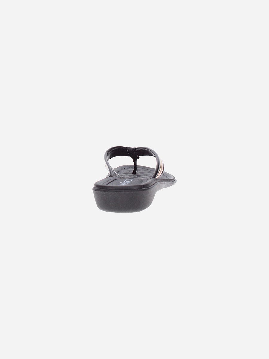 Solid Slip-On Comfort Sandals