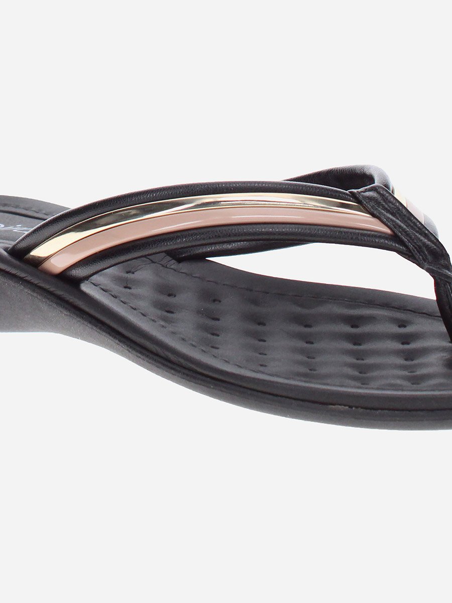 Solid Slip-On Comfort Sandals