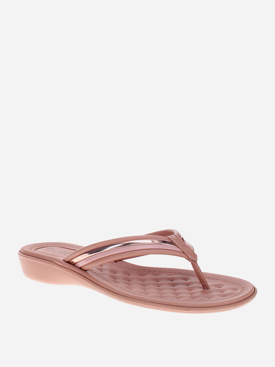 Solid Slip-On Comfort Sandals