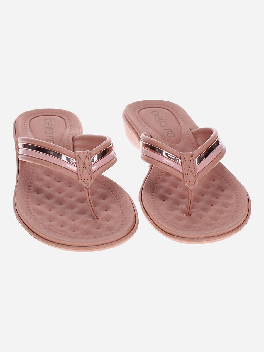 Solid Slip-On Comfort Sandals