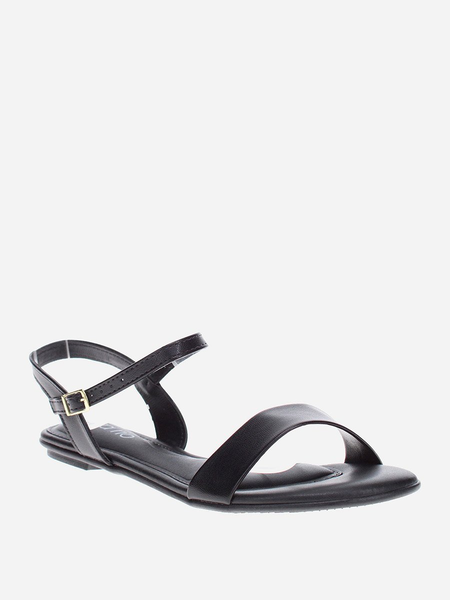 Solid Flat Sandals