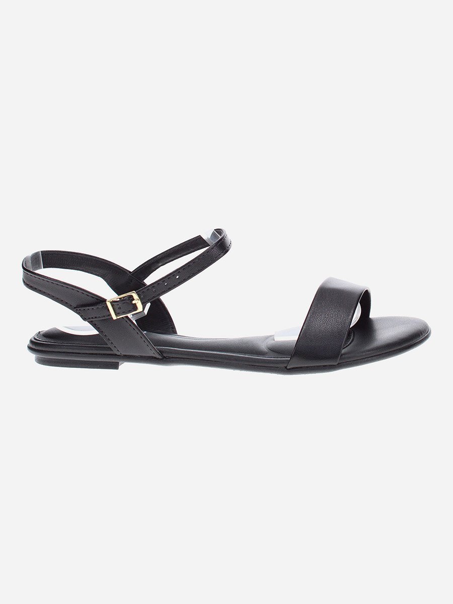 Solid Flat Sandals