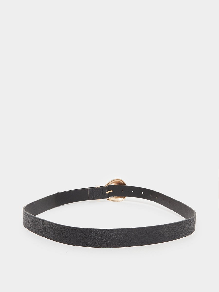 Embossed Buckle Belt