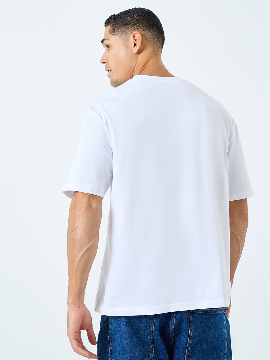 Oversized Printed Heavy Jersey T-Shirt