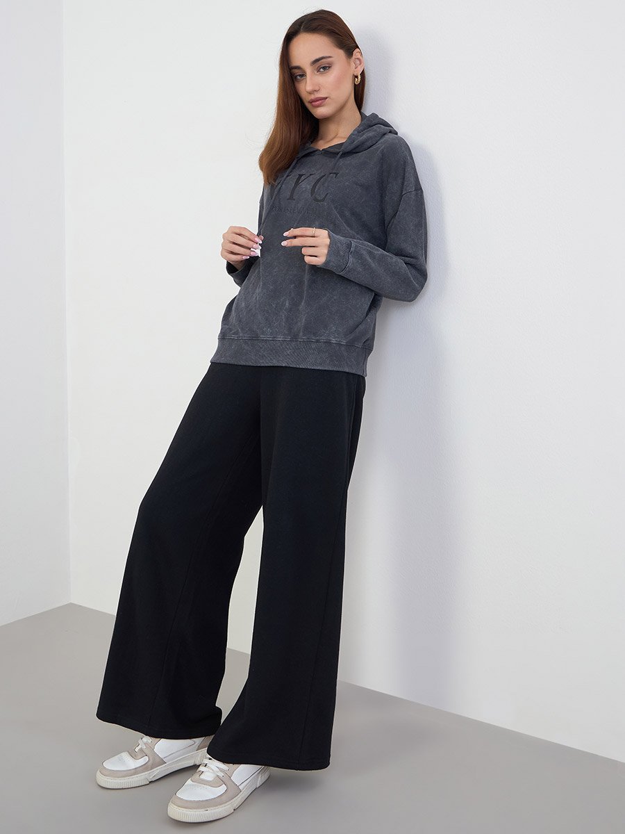 Charcoal NYC Oversized Hoodie