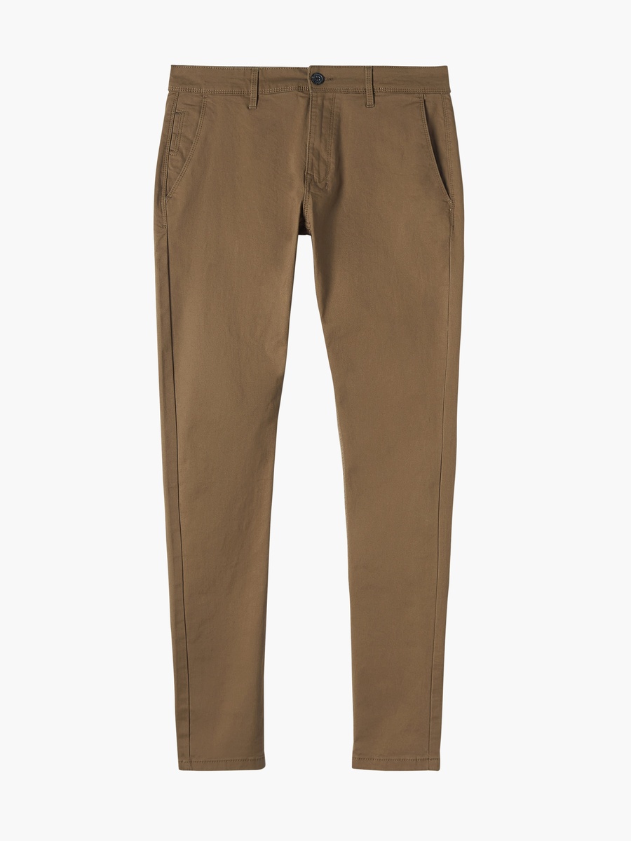 Set of 2 - Chinos with Button Closure and Pockets