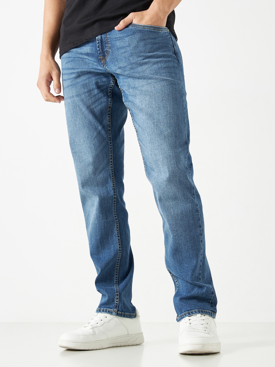 Slim Fit Jeans with Pockets