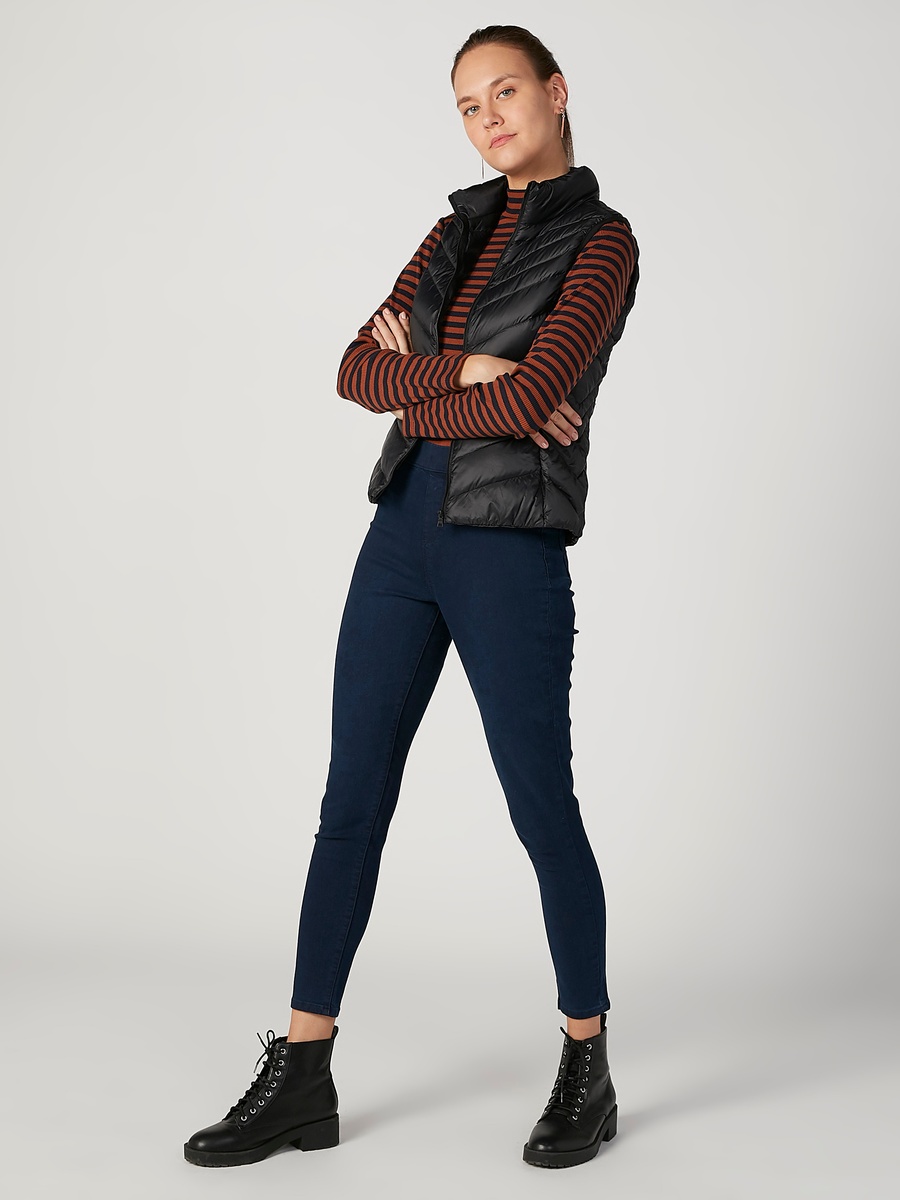 Plain Jeggings with Pocket Detail and Elasticised Waistband