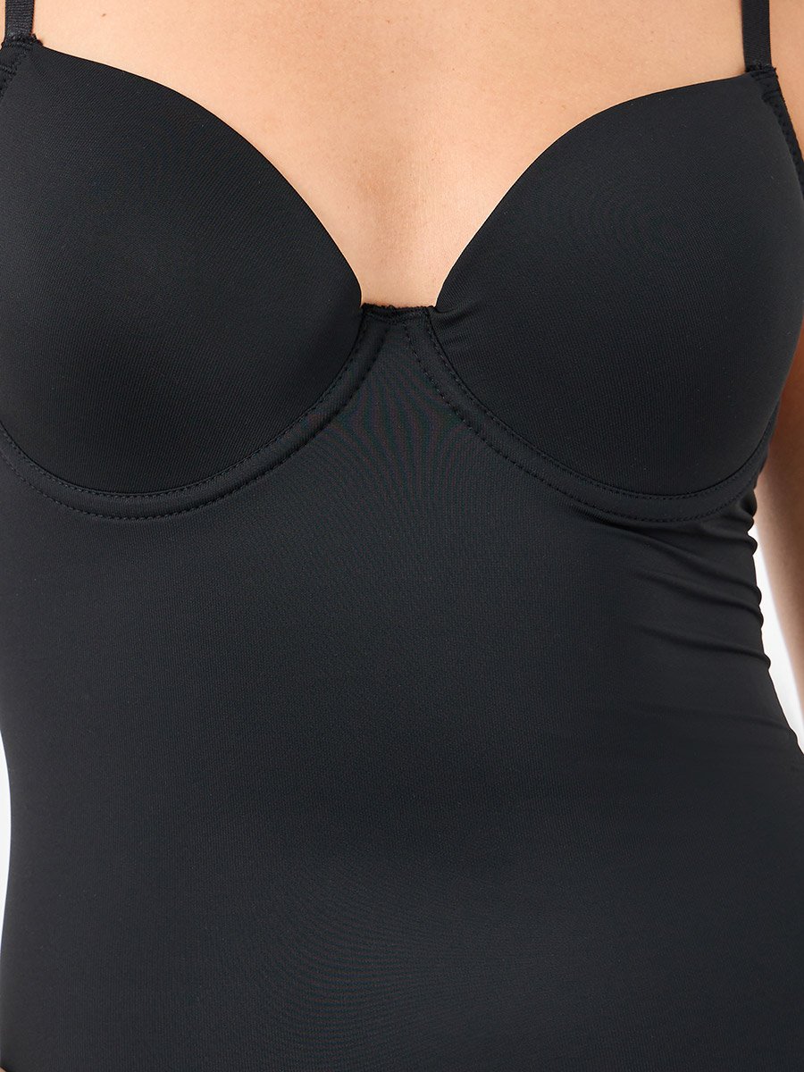 Padded Shapewear Strappy Slip Dress
