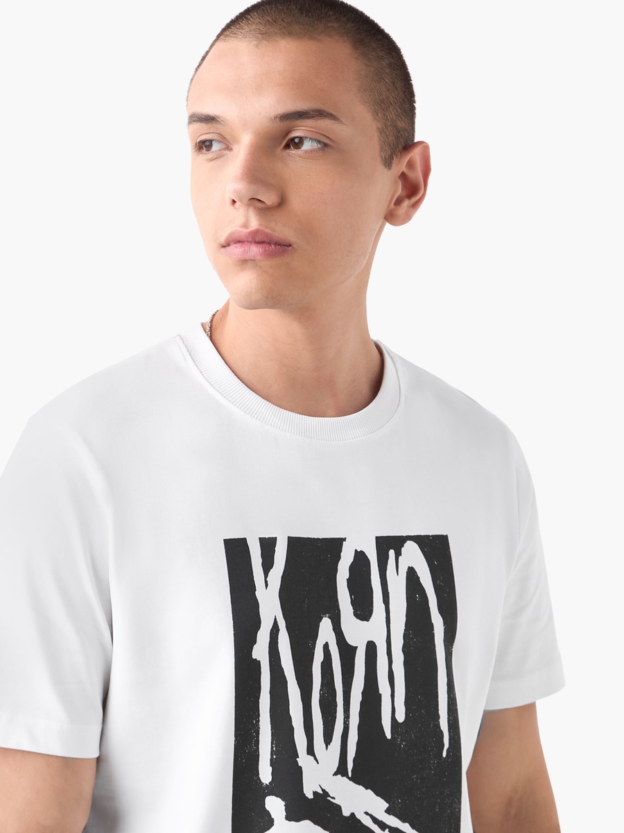 Korn Print T-Shirt