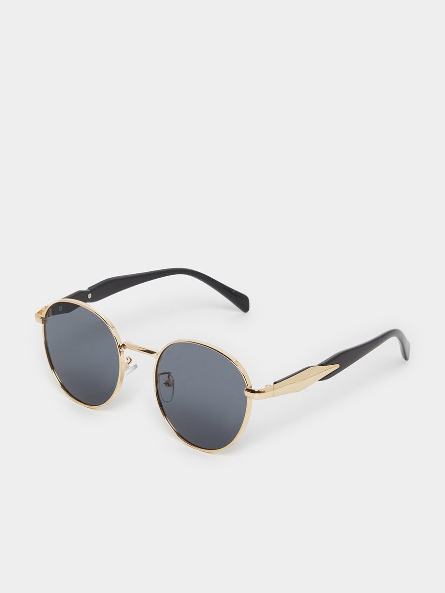 Women Round Sunglasses with Nose Pad