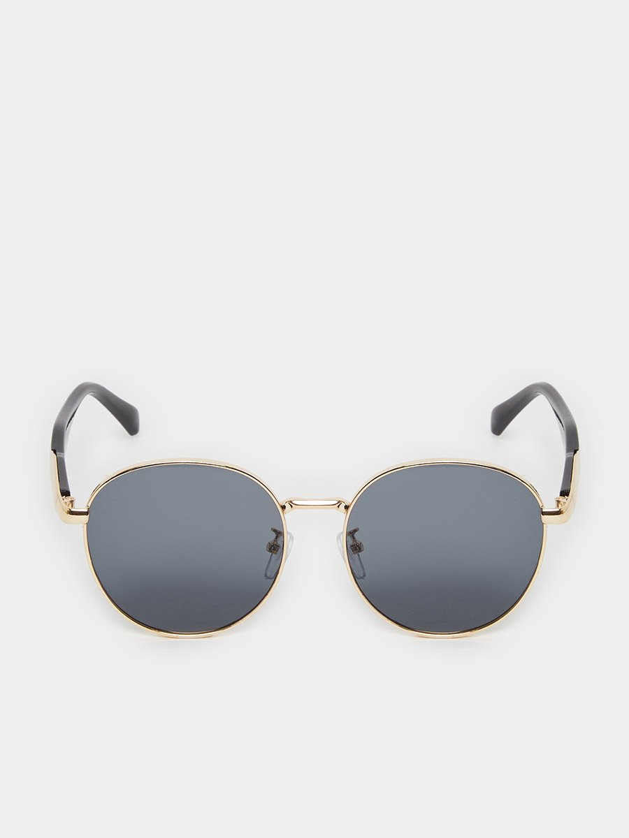 Women Round Sunglasses with Nose Pad