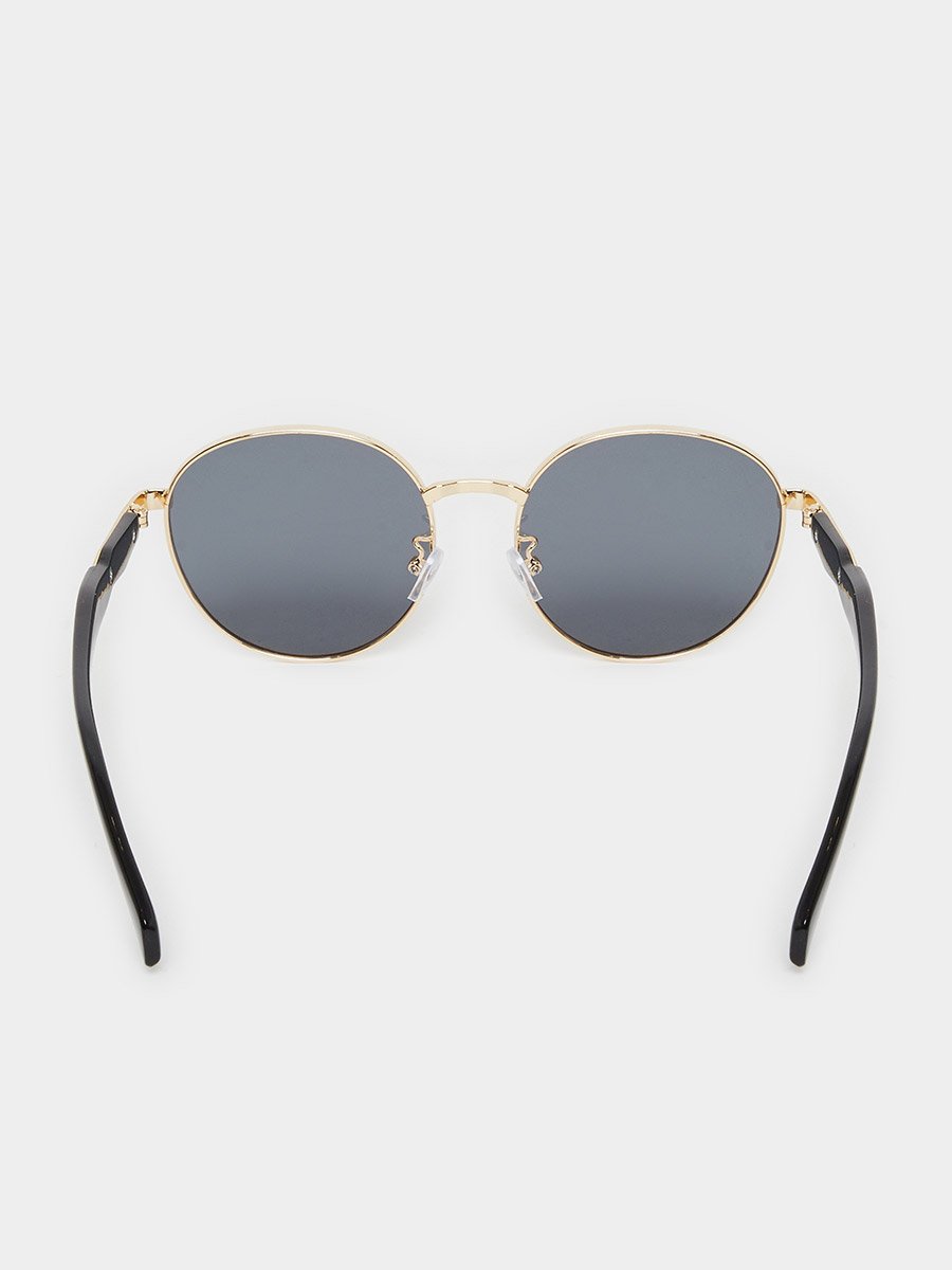Women Round Sunglasses with Nose Pad