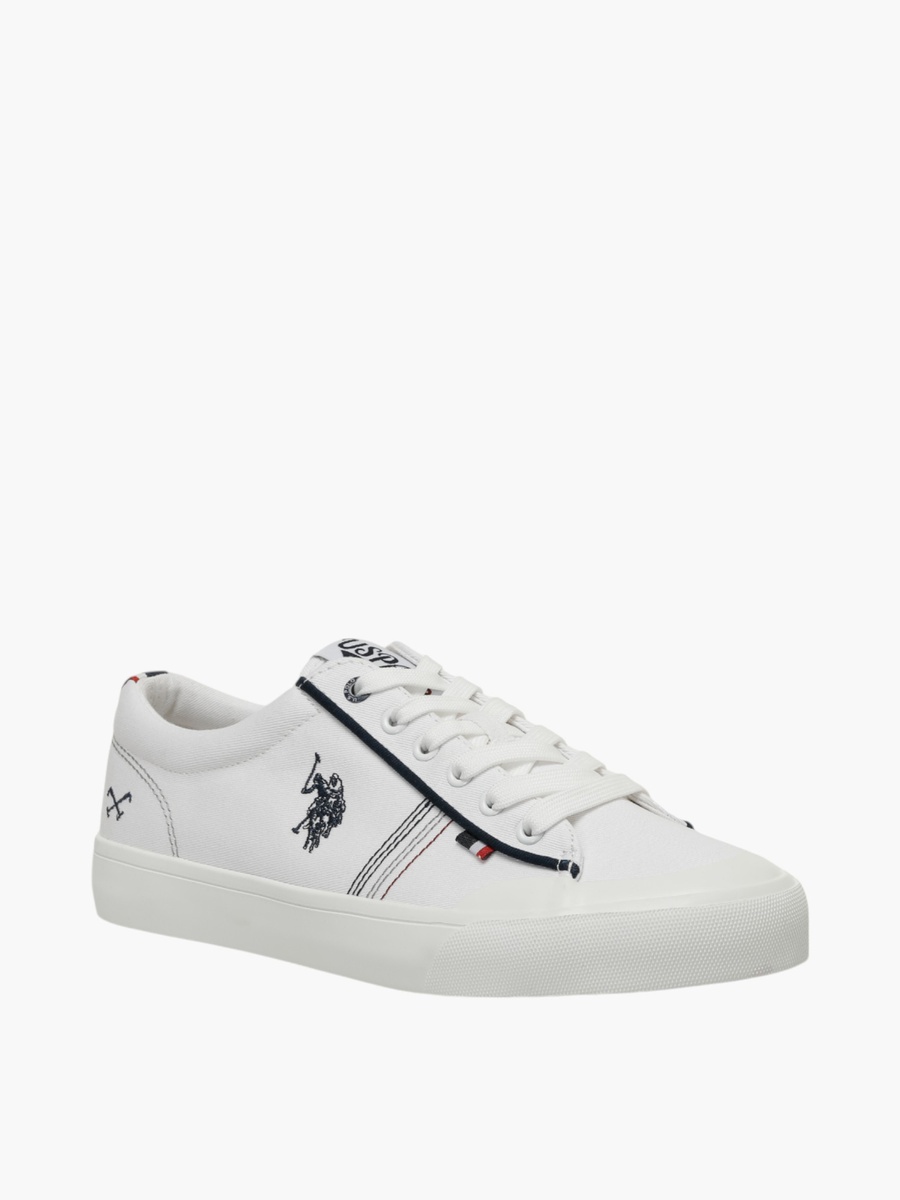 Lace-Up Canvas Sneakers