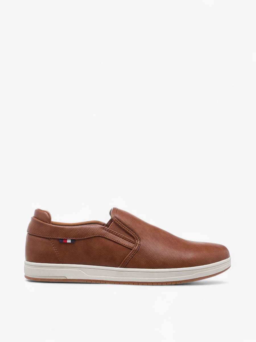 Men Textured Slip-On Loafers - CM-1024