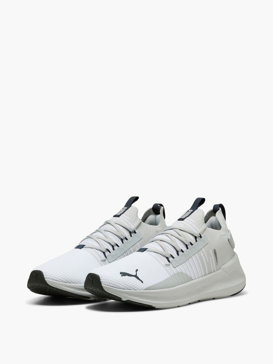 Men Mesh Sports Shoes with Lace-Up Closure - Softride Symmetry Fuzion