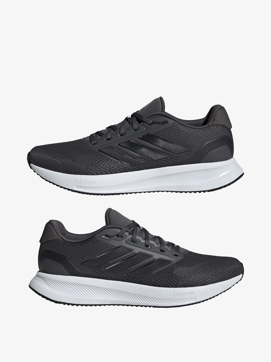 Men Textured Running Shoes with Lace-Up Closure - Runfalcon 5