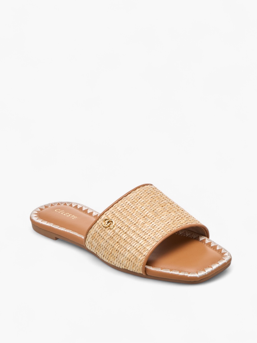 Women Textured Slip-On Sandals