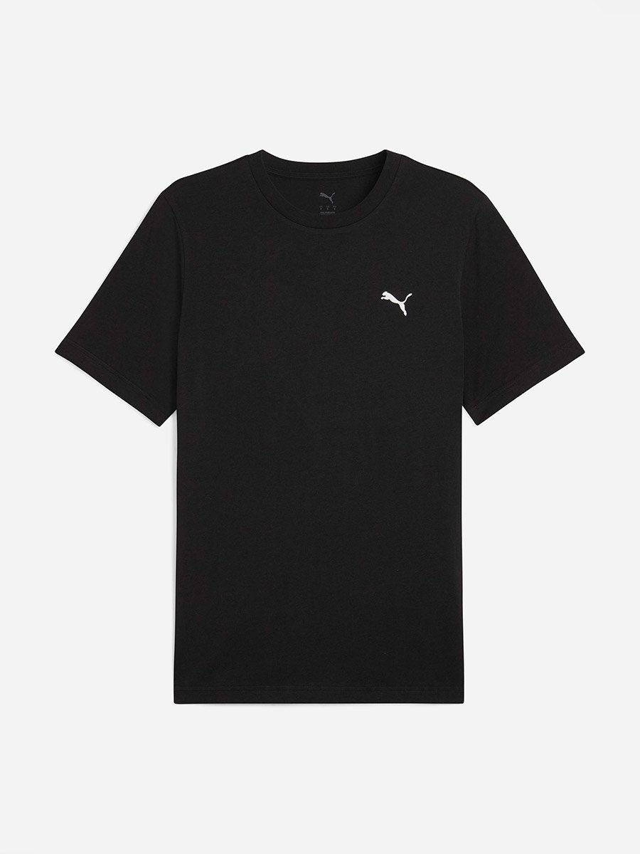 Embroidered Logo Round Neck T-Shirt