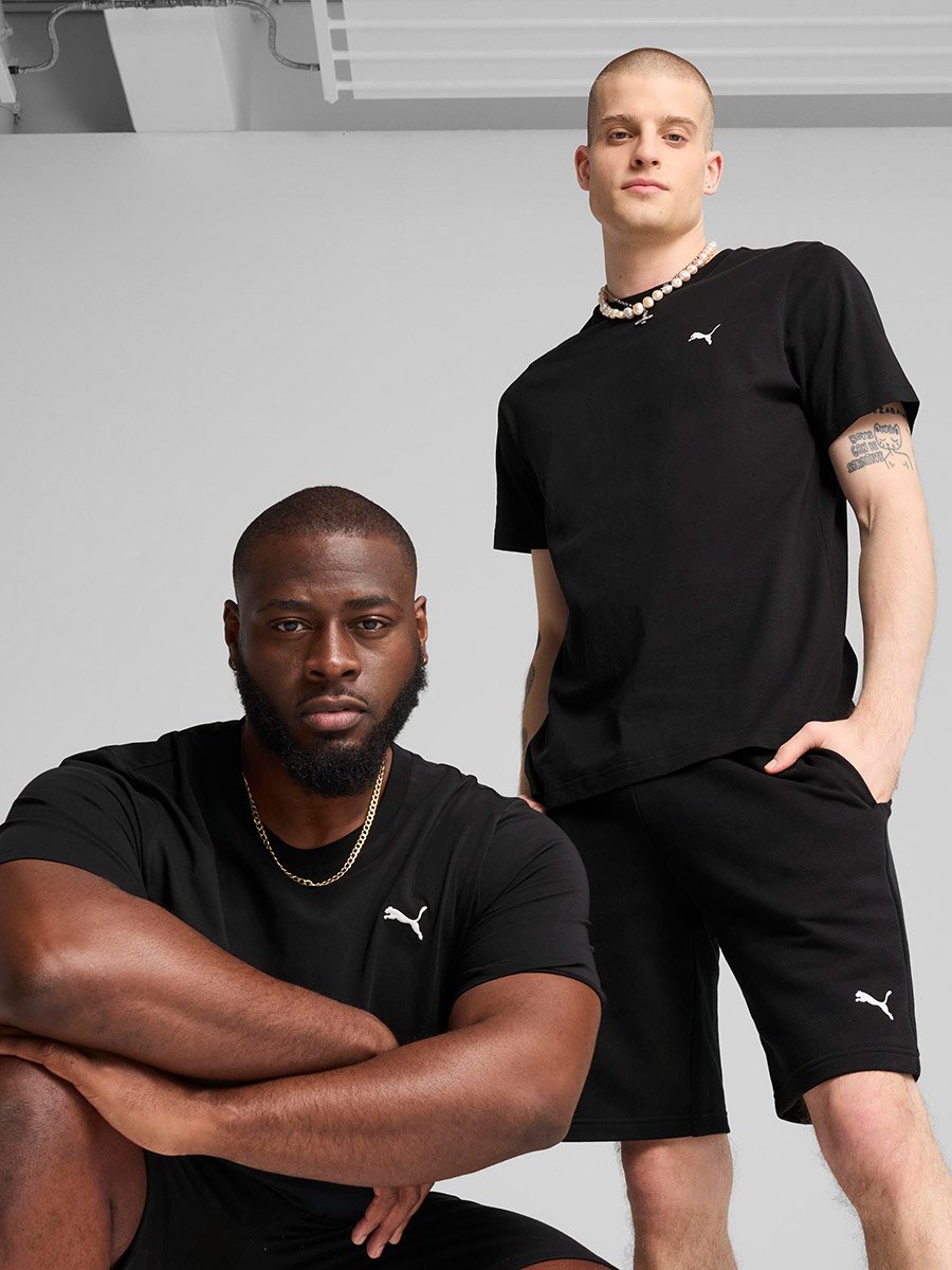 Embroidered Logo Round Neck T-Shirt