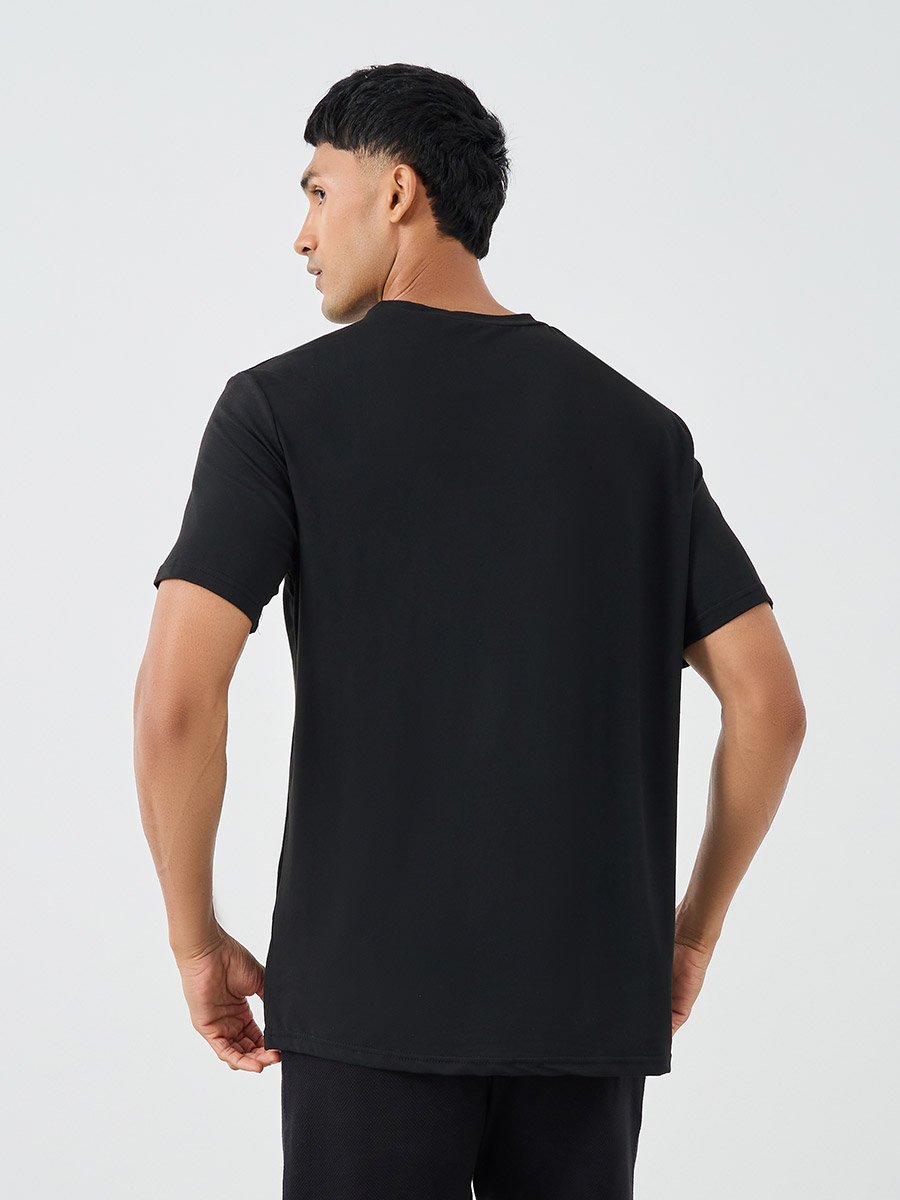 Graphic Print Round Neck Short Sleeve T-Shirt