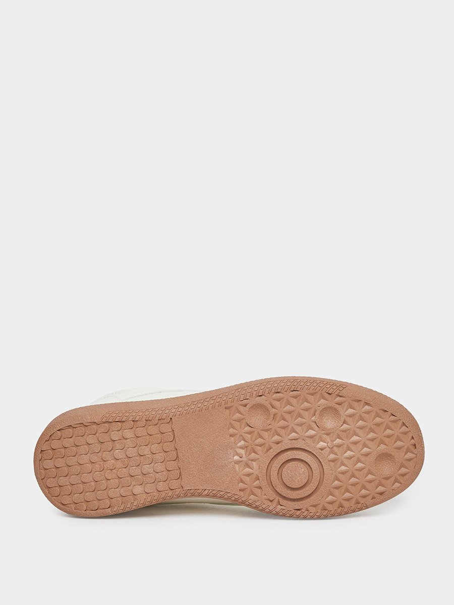Panelled Laced Up Sneakers