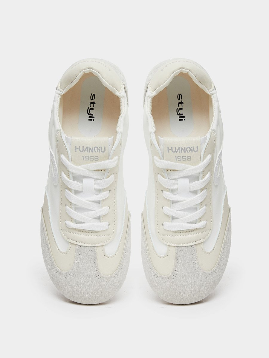 Retro Lace Up Sneakers
