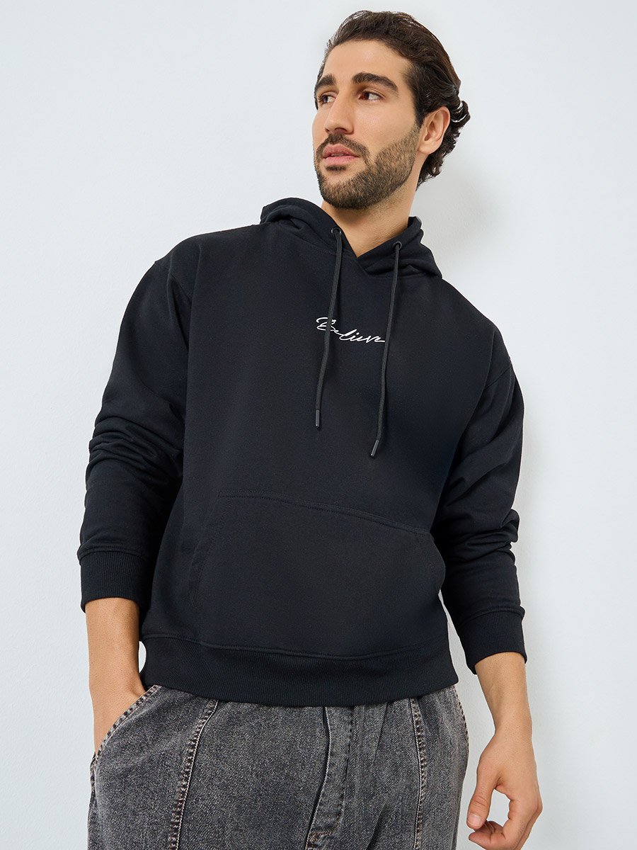 Eco-Earth Relaxed Fit Fleece Hoodie