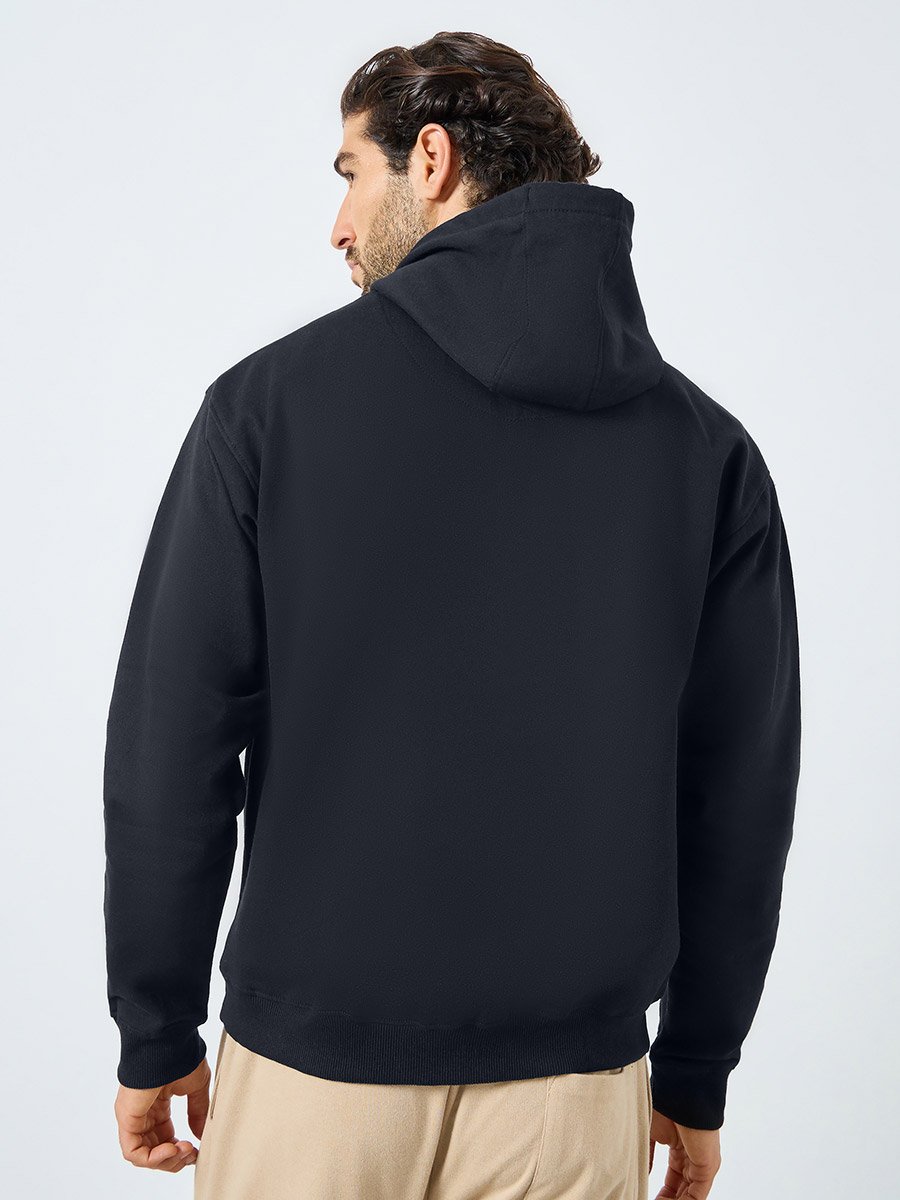 Eco Earth Relaxed Fit Embossed Fleece Sweatshirt